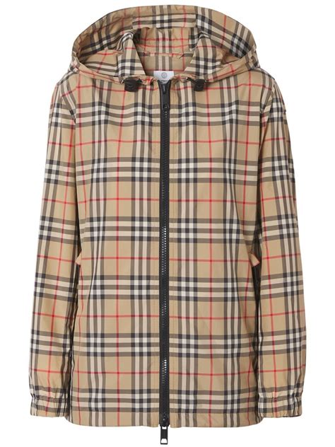 vintage womens burberry pink canvas jacket|Burberry lightweight hooded jacket.